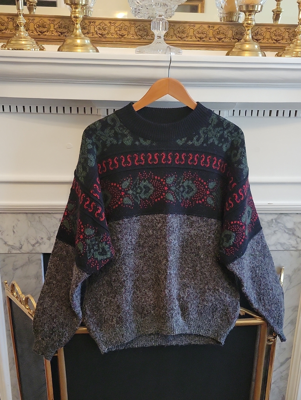 Vtg 90's Nuovo New Forces Sweater